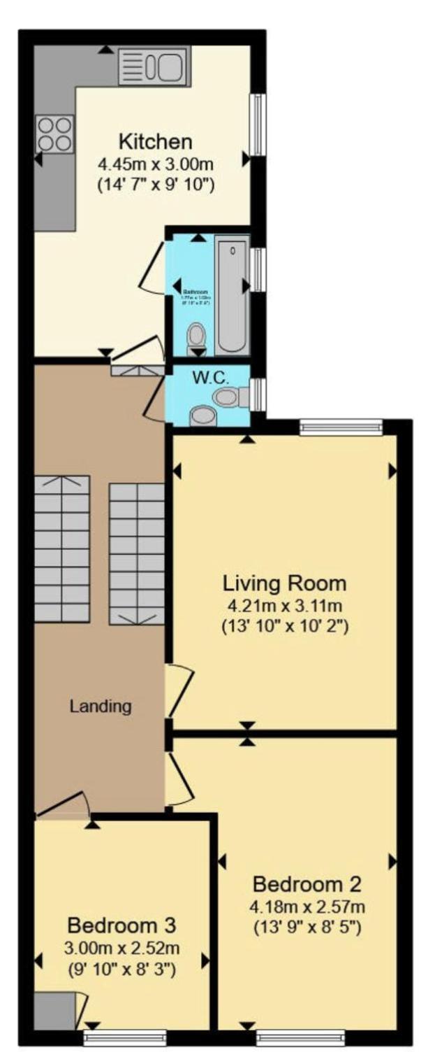 The Pink House Apartment Торки Екстериор снимка